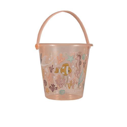Little Dutch Beach Bucket Ocean Dreams Pink