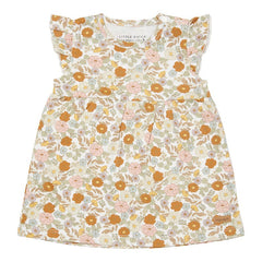 LD Ruffle Sleeveless Dress Printed 50/56