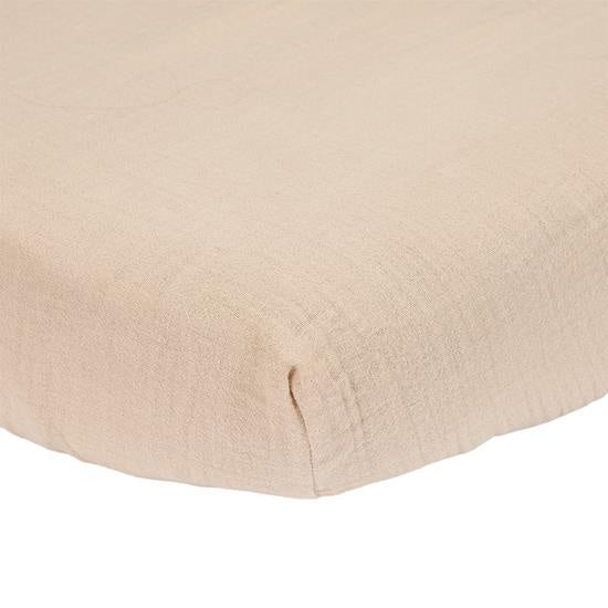 LD Muslin Fitted Sheet 120x60cm