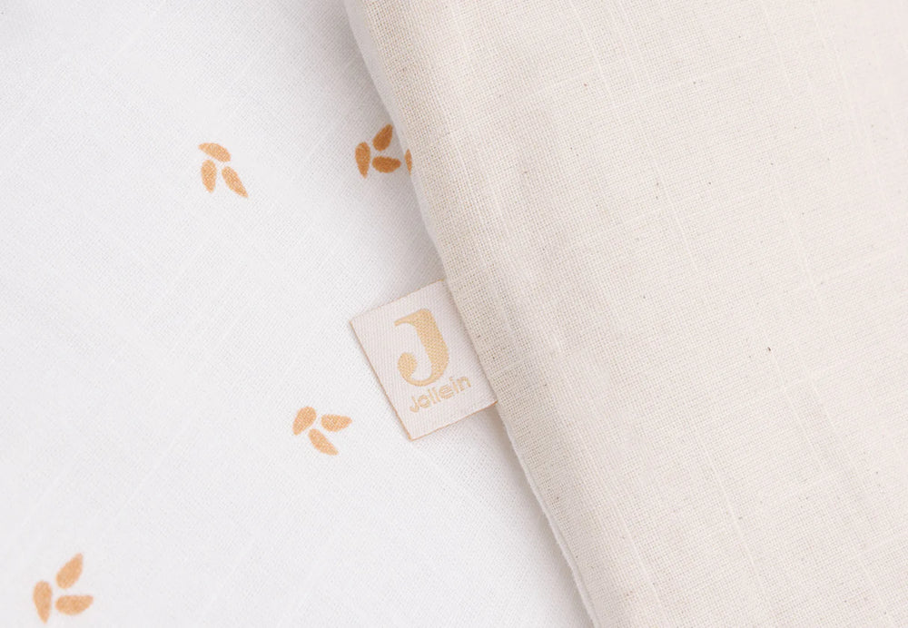 Duvet Cover Set 100 x 140 cm Harvest Natural