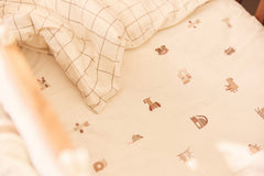 Duvet Set 100x140cm Animal Friends