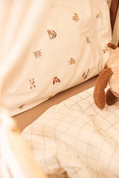 Duvet Set 100x140cm Animal Friends