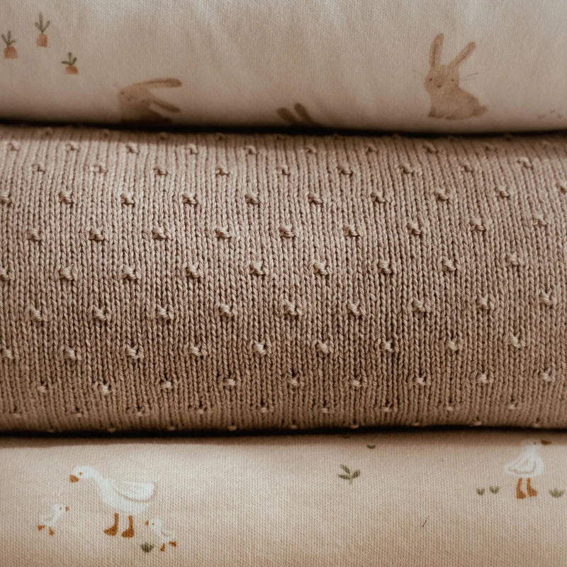 LD Knitted Pure Blanket  110x140cm