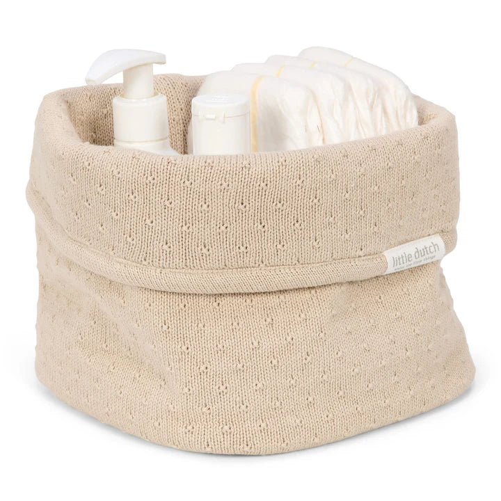 LD Storage Basket Knitted Small