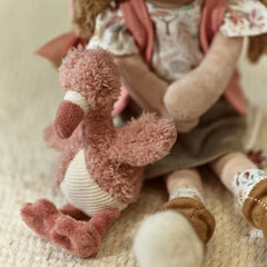 LD Cuddle Doll Safari Friends Rosa 35cm