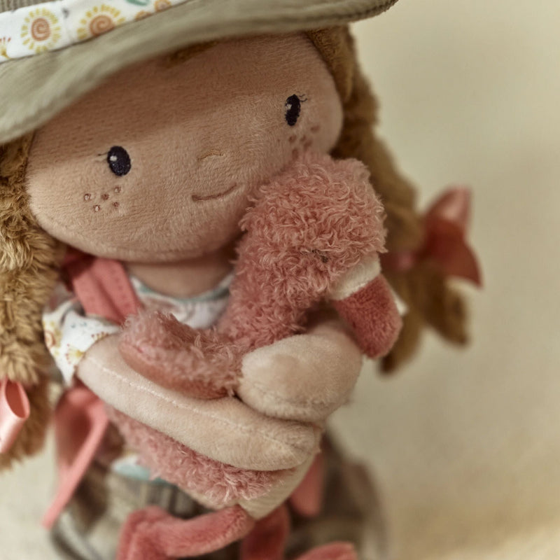 LD Cuddle Doll Safari Friends Rosa 35cm
