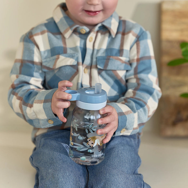 LD Drink Bottle With Straw 450 ML Forest Friends