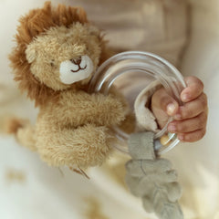 LD Soft Lion Rattle Safari Friends