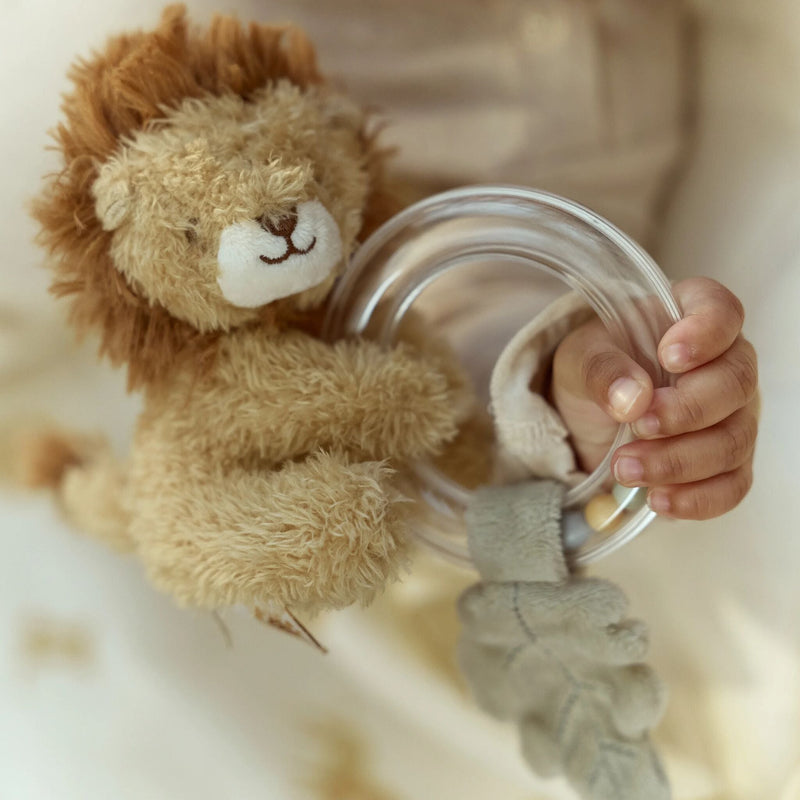 LD Soft Lion Rattle Safari Friends