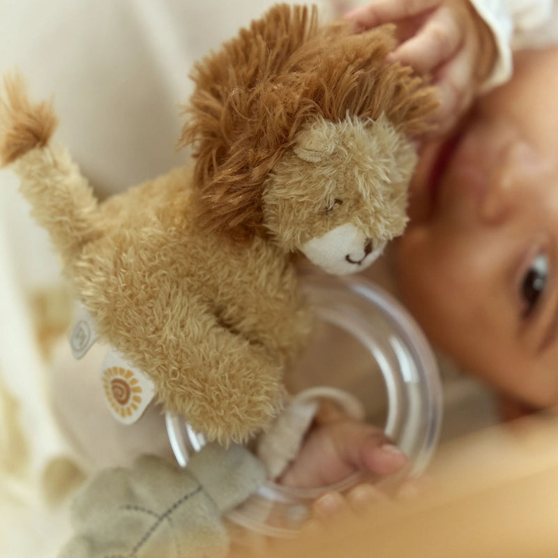 LD Soft Lion Rattle Safari Friends