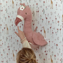 LD Animal Head Safari Friends Flamingo