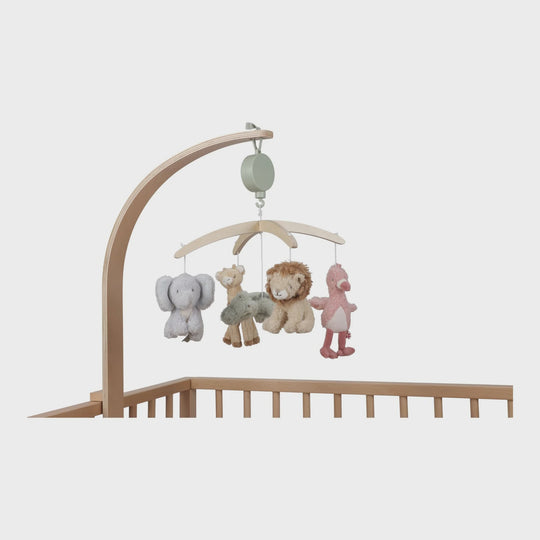 LD Wooden Music Mobile Safari Friends FSC