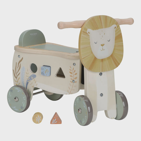 LD Wooden Balance Bike Safari Friends FSC