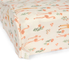 LD Muslin Changing Pad Cover Blooming