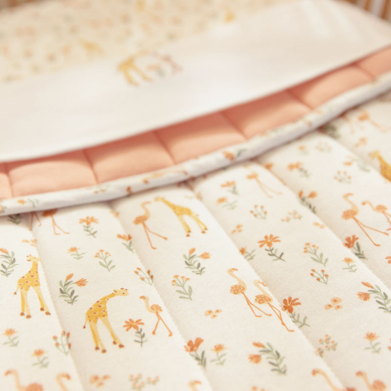 LD Quilted Blanket Safari Blooming Rose