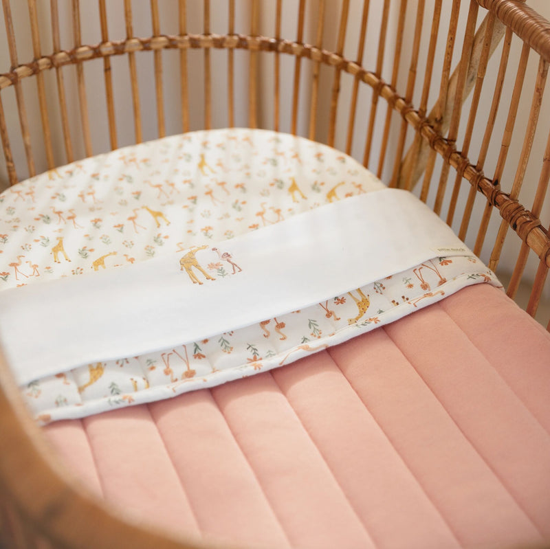 LD Quilted Blanket Safari Blooming Rose