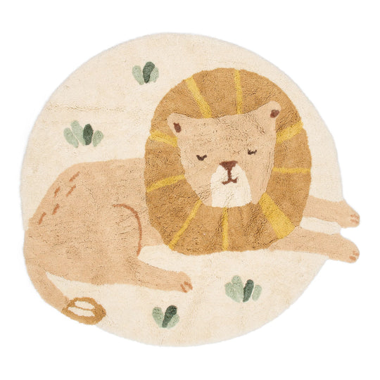 LD Rug Safari Lion 110x117