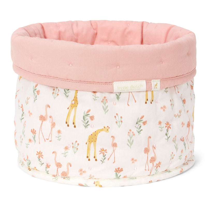 LD Storage Basket Safari Rose Blooming