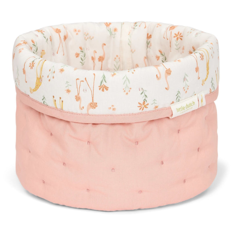 LD Storage Basket Safari Rose Blooming