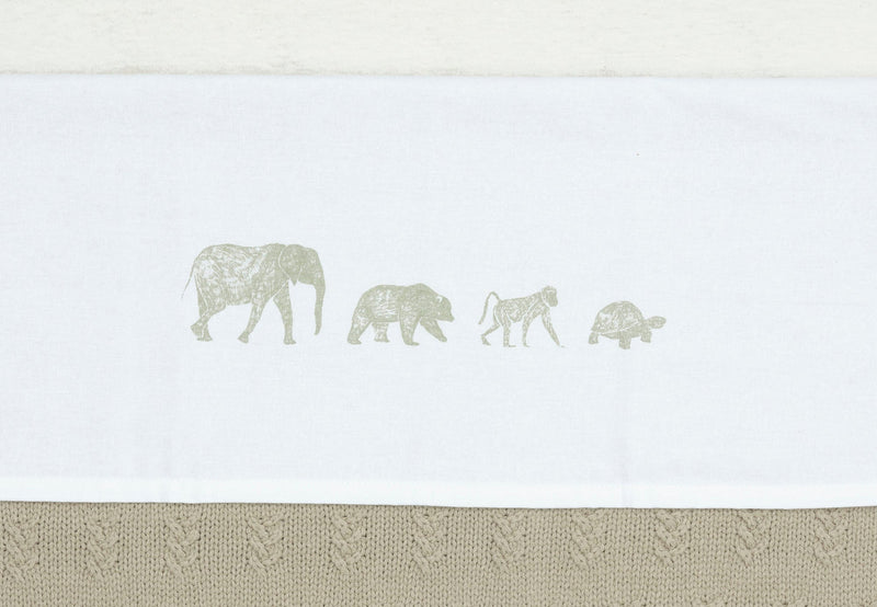 Flat Sheet 120x150cm Animals