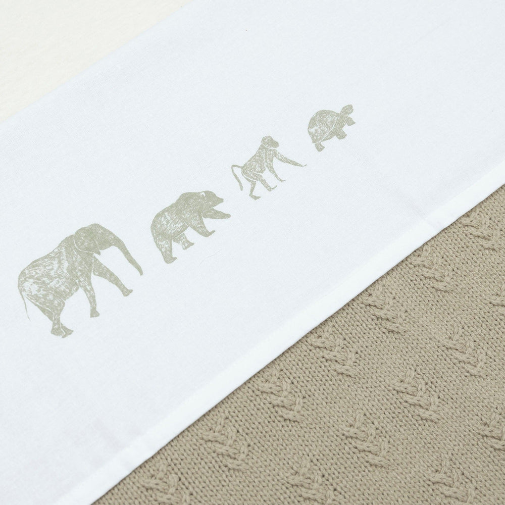 Flat Sheet 120x150cm Animals