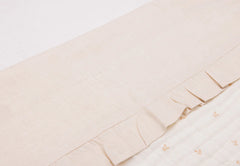 Sheet Ruffle Natural 75x 100 CM