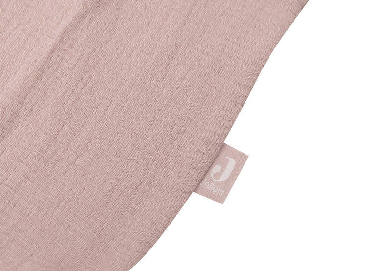 Jollein muslin sleeping bag Wild Rose fabric detail