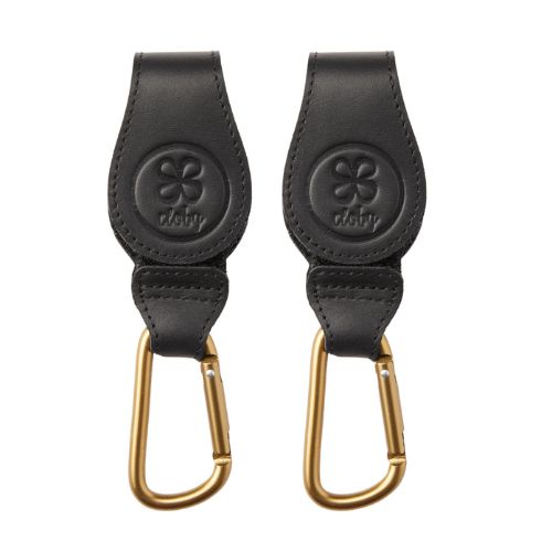 Cloby Leather Stroller Hooks