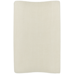 Meyco terry changing pad cover 50x70 in Soft Sand, top view