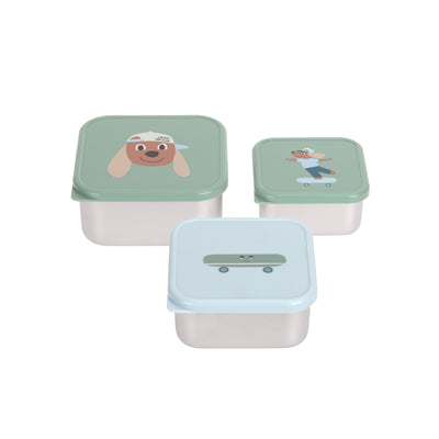 Snackbox Stainless Steel Tiny Team