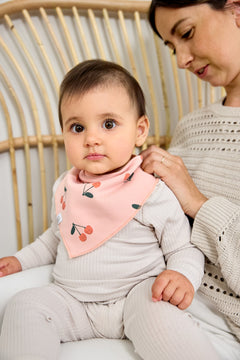 Bandana Bib 2pc Happy Fruits