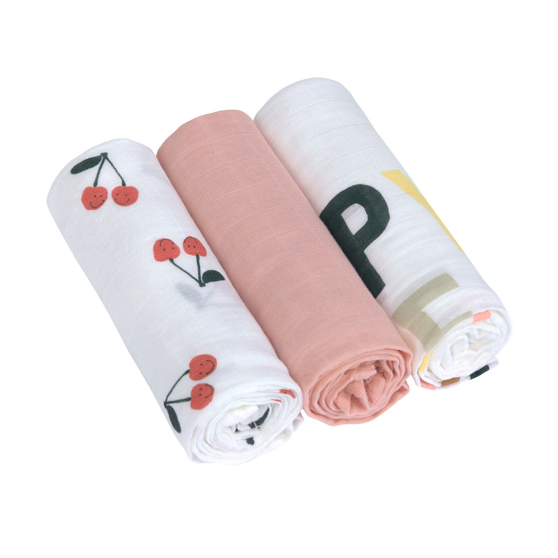 Heavenly soft Swaddle Large 3 pack