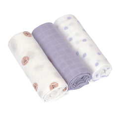 Heavenly soft Swaddle Large 3 pack