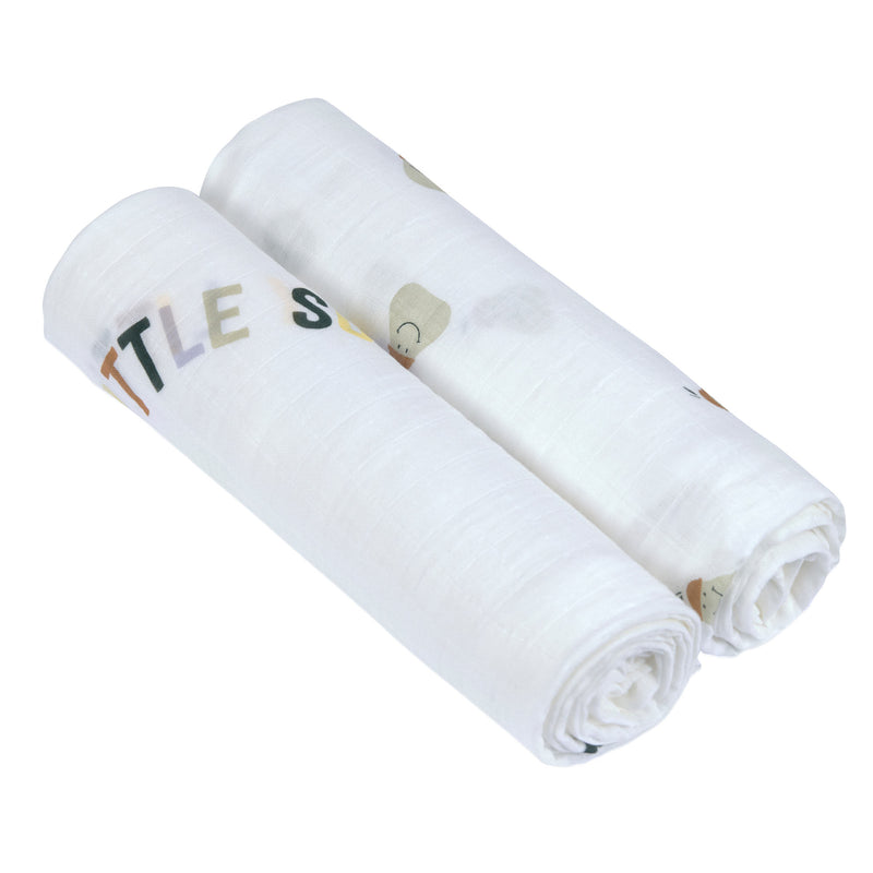 Heavenly Soft Bamboo Swaddle 2 pack