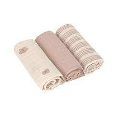 Swaddle & Burp Blanket Medium 3pc