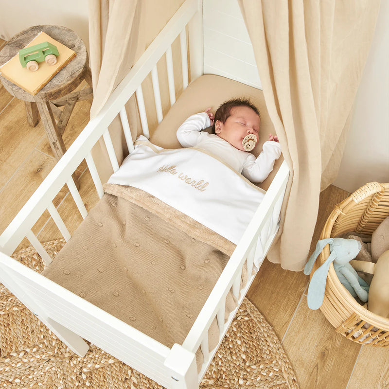 Blanket Teddy  Mini Knots 100x150cm