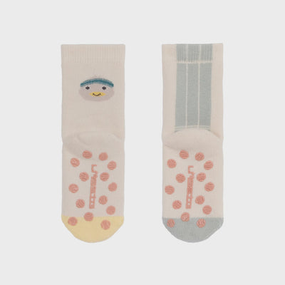 Anti- Slip Socks 2pc 1-2y (19-22)