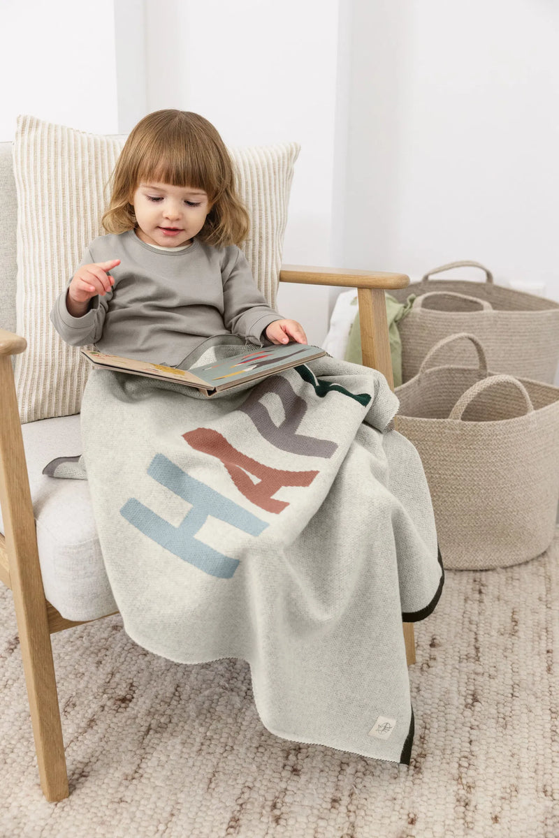 Lassig Knitted Blanker 80x100