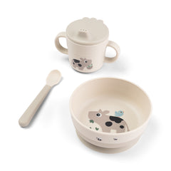 Foodie First Meal Set Suction Tiny Farm