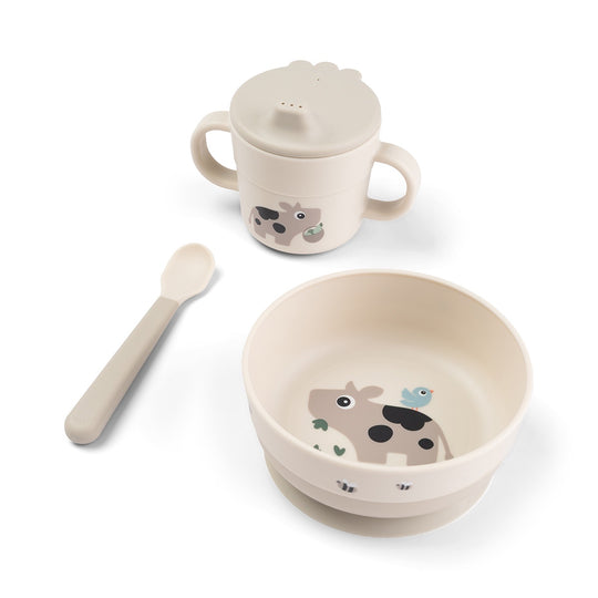 Foodie First Meal Set Suction Tiny Farm