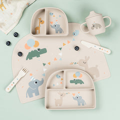 Stick& Stay Compartment Plate Celebration