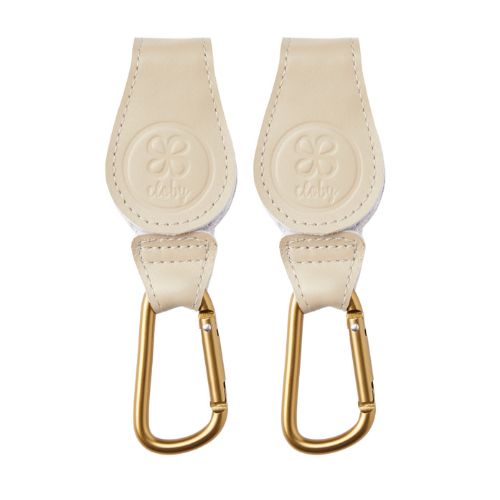 Cloby Leather Stroller Hooks