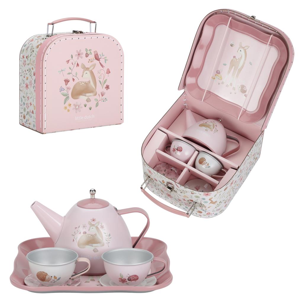 LD Fairy Garden Tea Set In Suitcase – Kids Living
