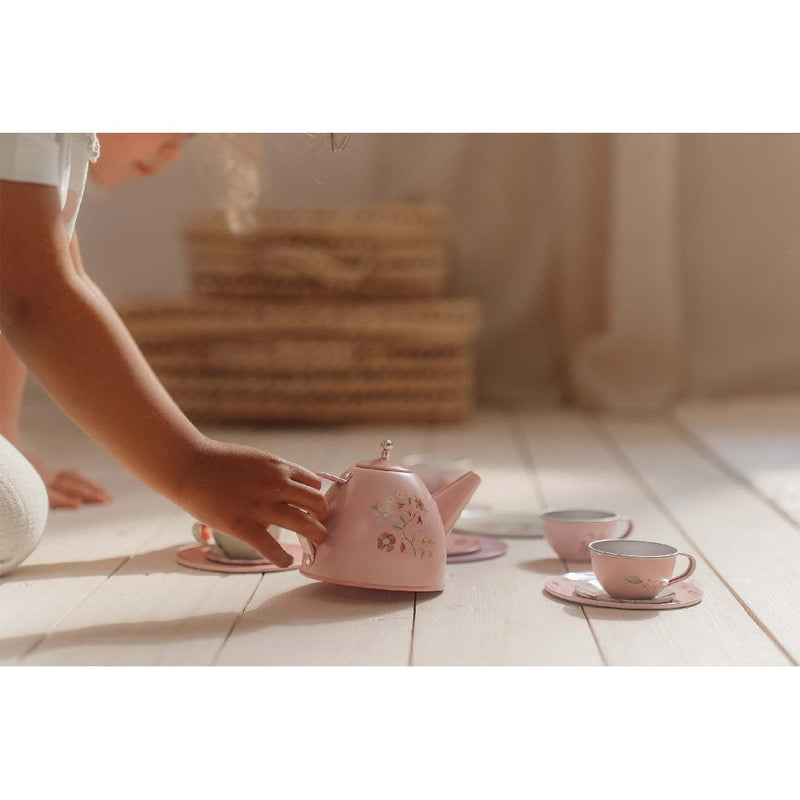 LD 13 Piece Tea Set Fairy Garden