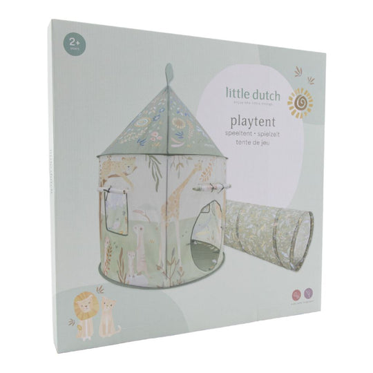 LD Safari Tent With Play Tunnel
