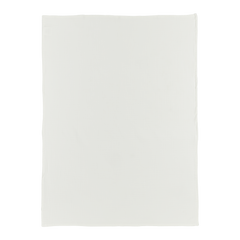 Meyco pre-washed muslin sheet in Offwhite, laid flat