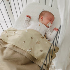 Blanket Knitted Jacquard Flannel 75x100cm