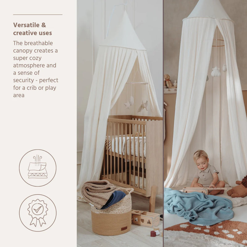 Hanging Canopy Muslin 240x55cm