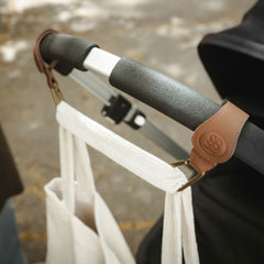 Cloby Leather Stroller Hooks