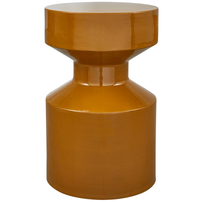 Ferry Side Table Metal Honey Yellow